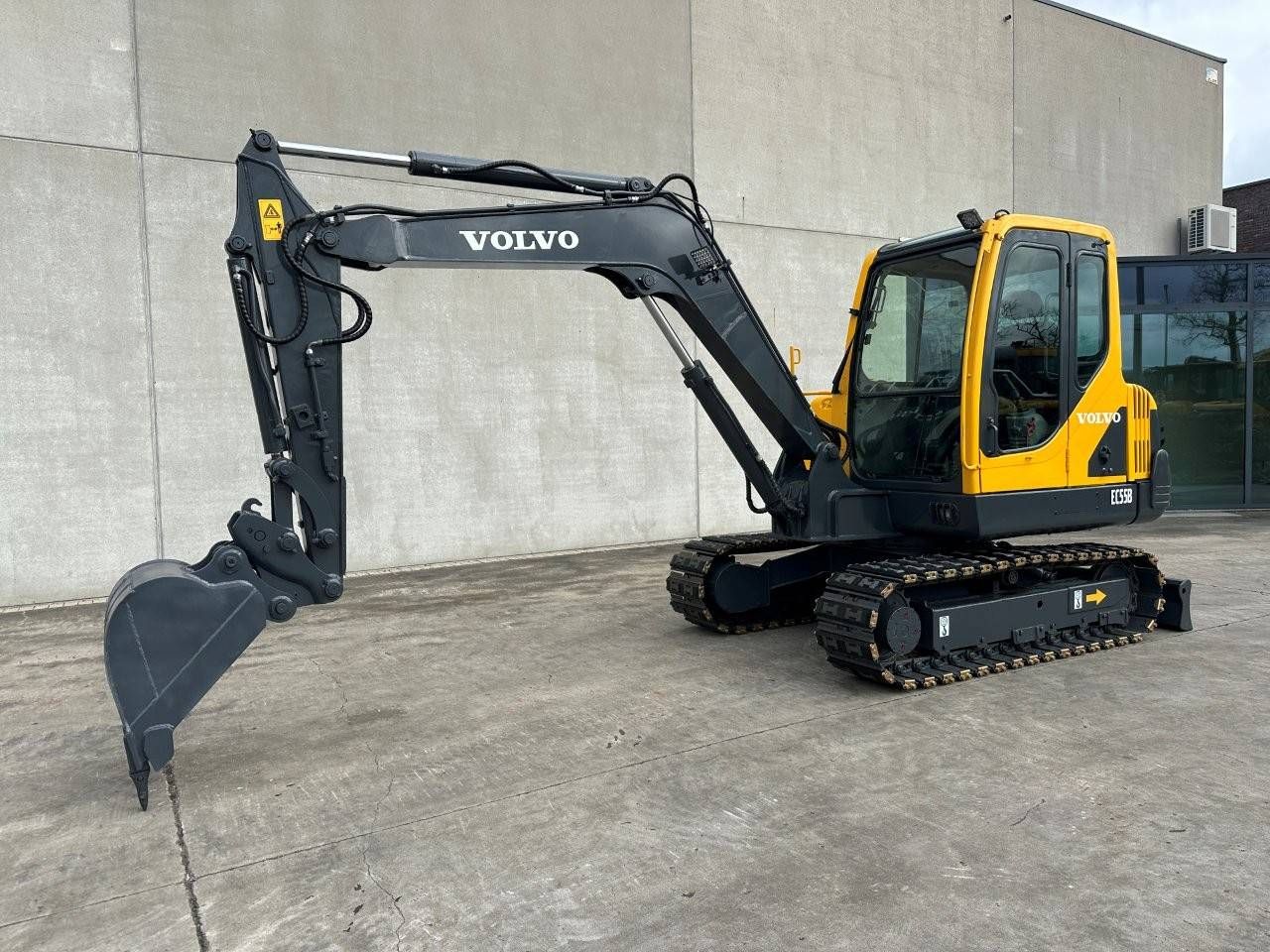 Midi excavator Volvo EC55B Diesel 2012