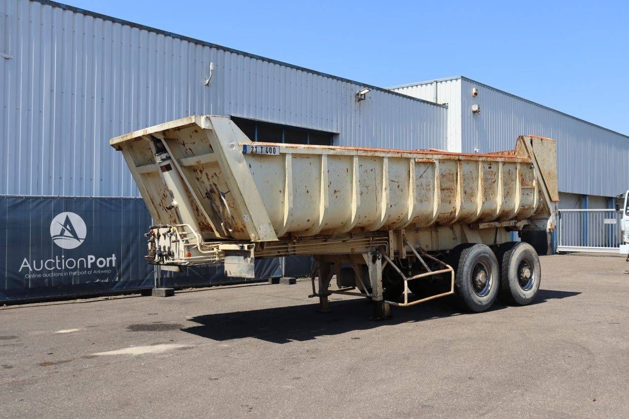 Tipper Semi-trailer Fruehauf 1987