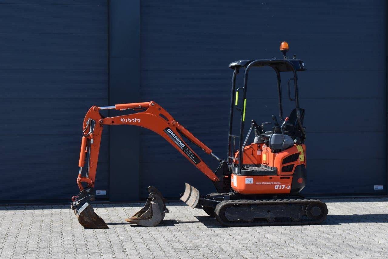 Mini digger Kubota U17-3a Diesel
