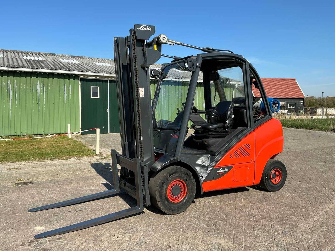 Heftruck Linde H35 LPG 3500kg 5.5m 2018