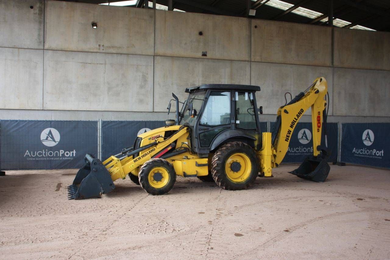 New Holland B80B-SS Diesel 96hp 2017 backhoe loader