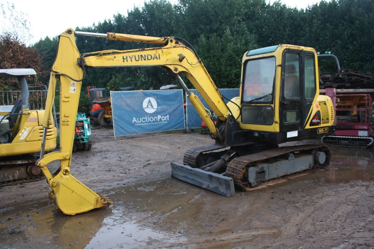Excavator Hyundai Robex R55-7 Diesel
