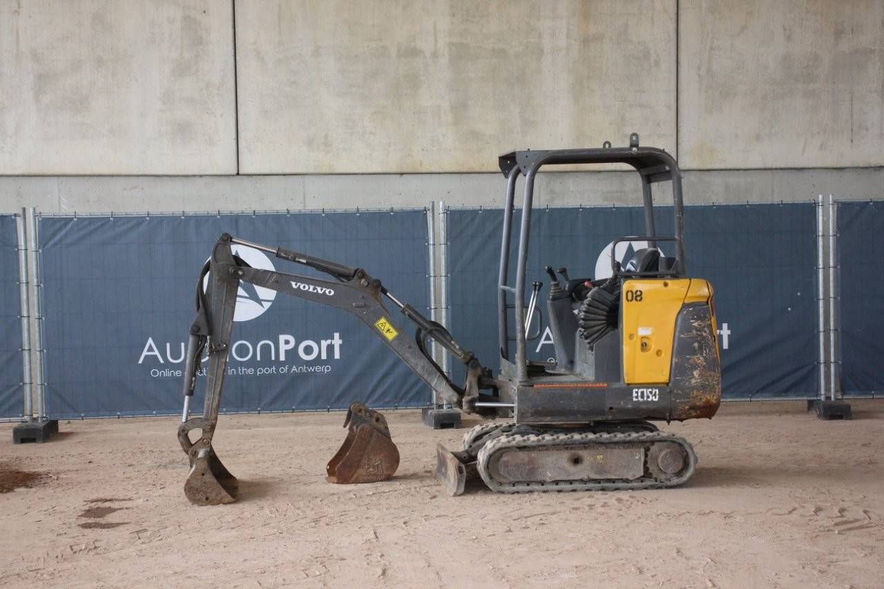 Mini excavator Volvo EC15D Diesel 2018