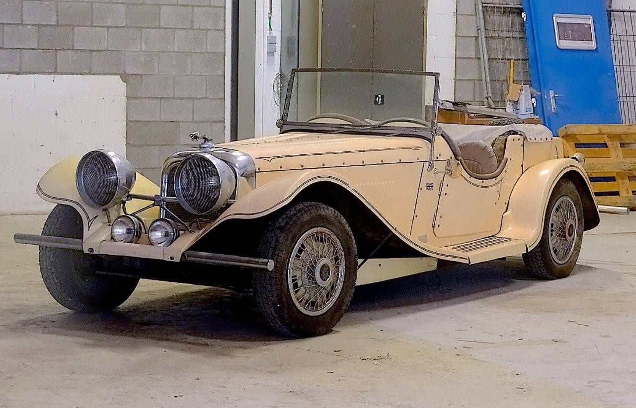 Jaguar 1936 SS Jaguar 100 Replica Petrol 1968 (Margin)