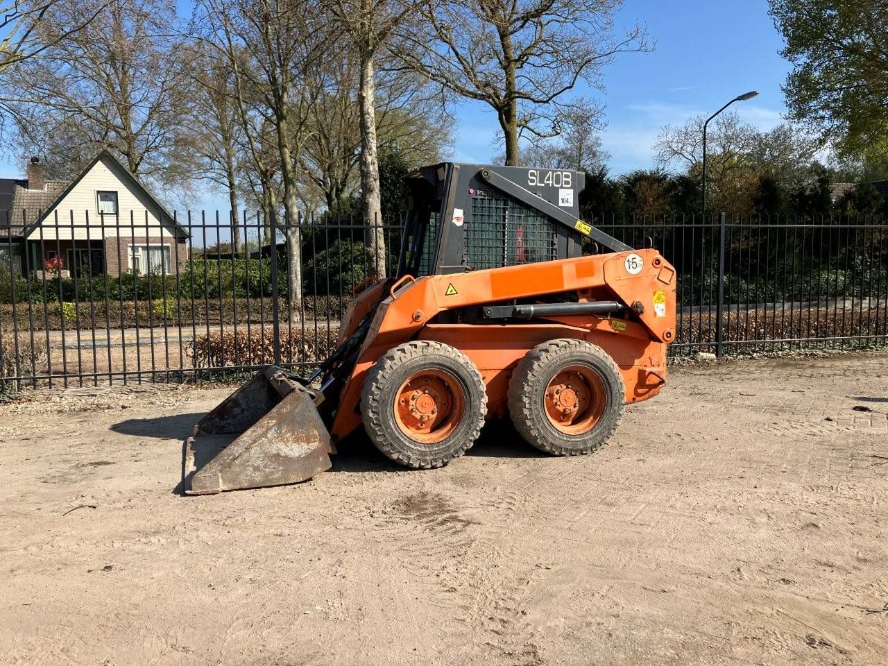 Skid Steer Loader Fiat Kobelco Diesel 2003