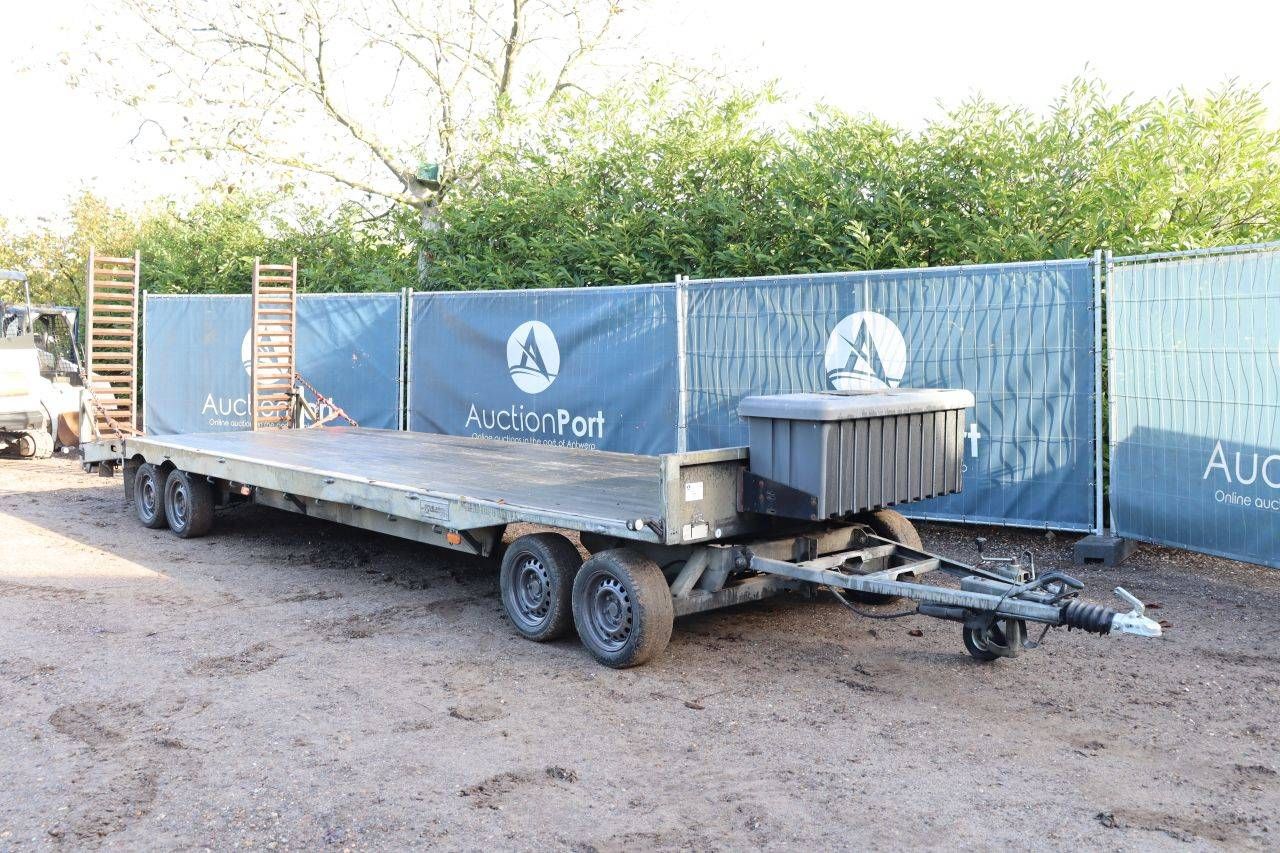 Flatbed Semi-trailer Baveck G50 1 1997
