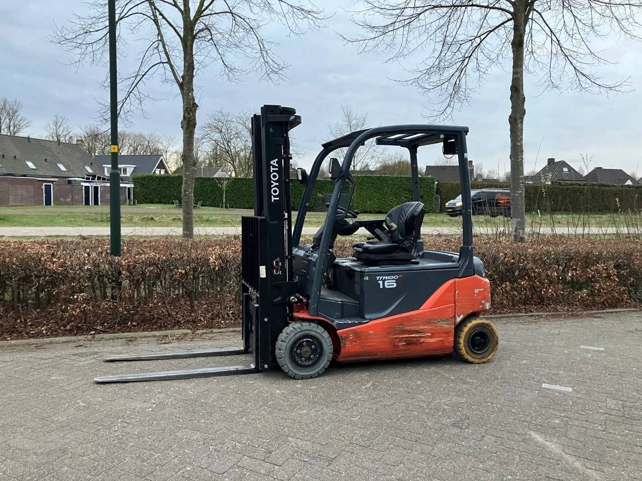 Toyota 8FBM16T Electric Forklift 1600kg 2017