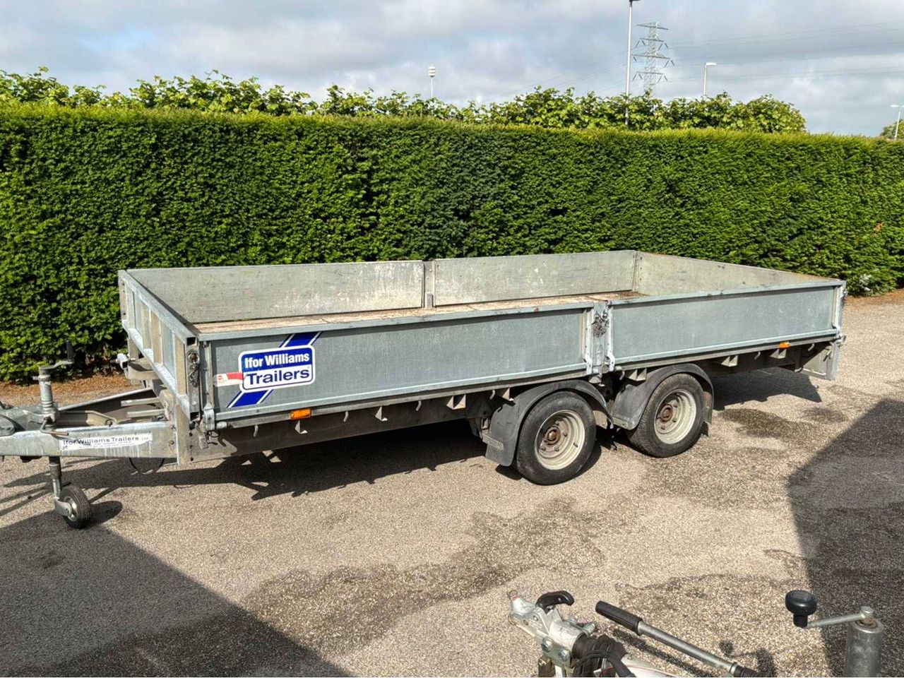 Flatbed Semi-trailer Ifor Williams 2S HB511 2018