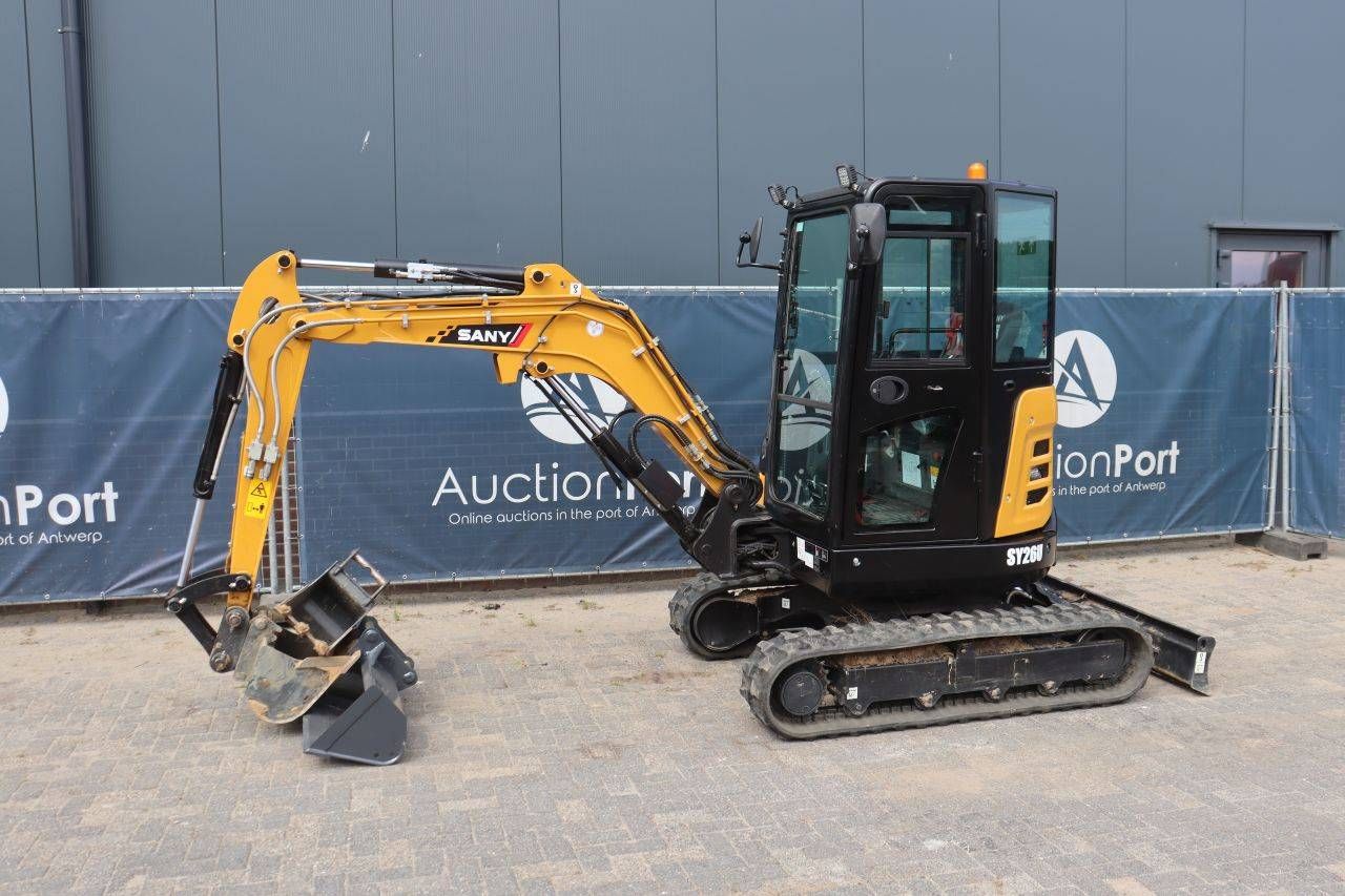 Mini excavator Sany SY26U Diesel 15.2kW 2024