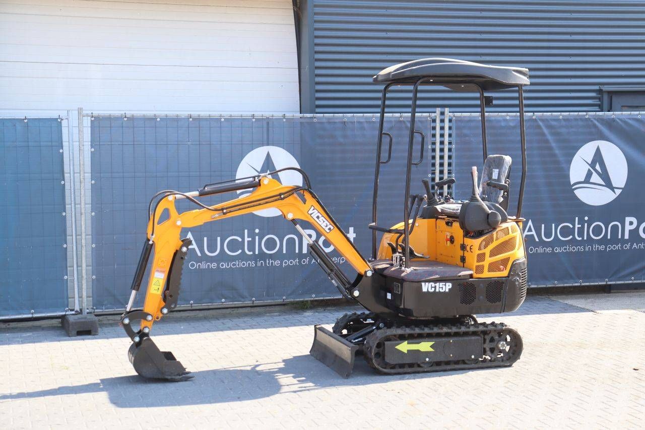 Minigraver Vicsec VC15P Diesel 7kW 2025 Nieuw