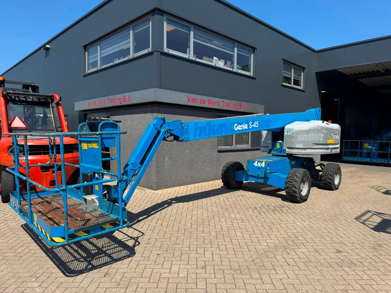 Genie S-45 Diesel Telescopic Boom Lift 15.72m 2014