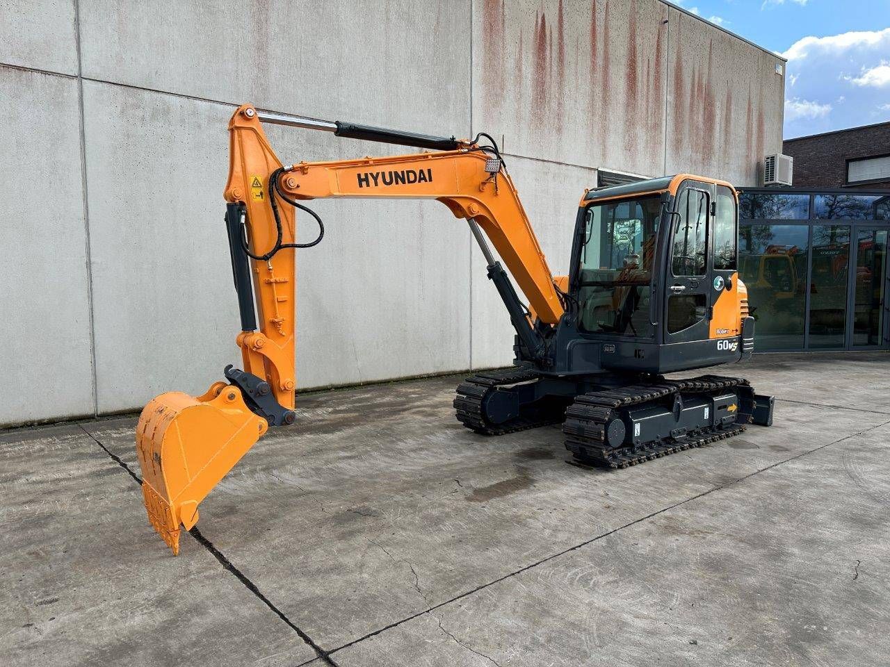 Crawler excavator Hyundai R60VS Diesel 2016