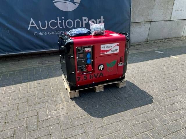 Generator 7500DSE Diesel 7.5kVA New