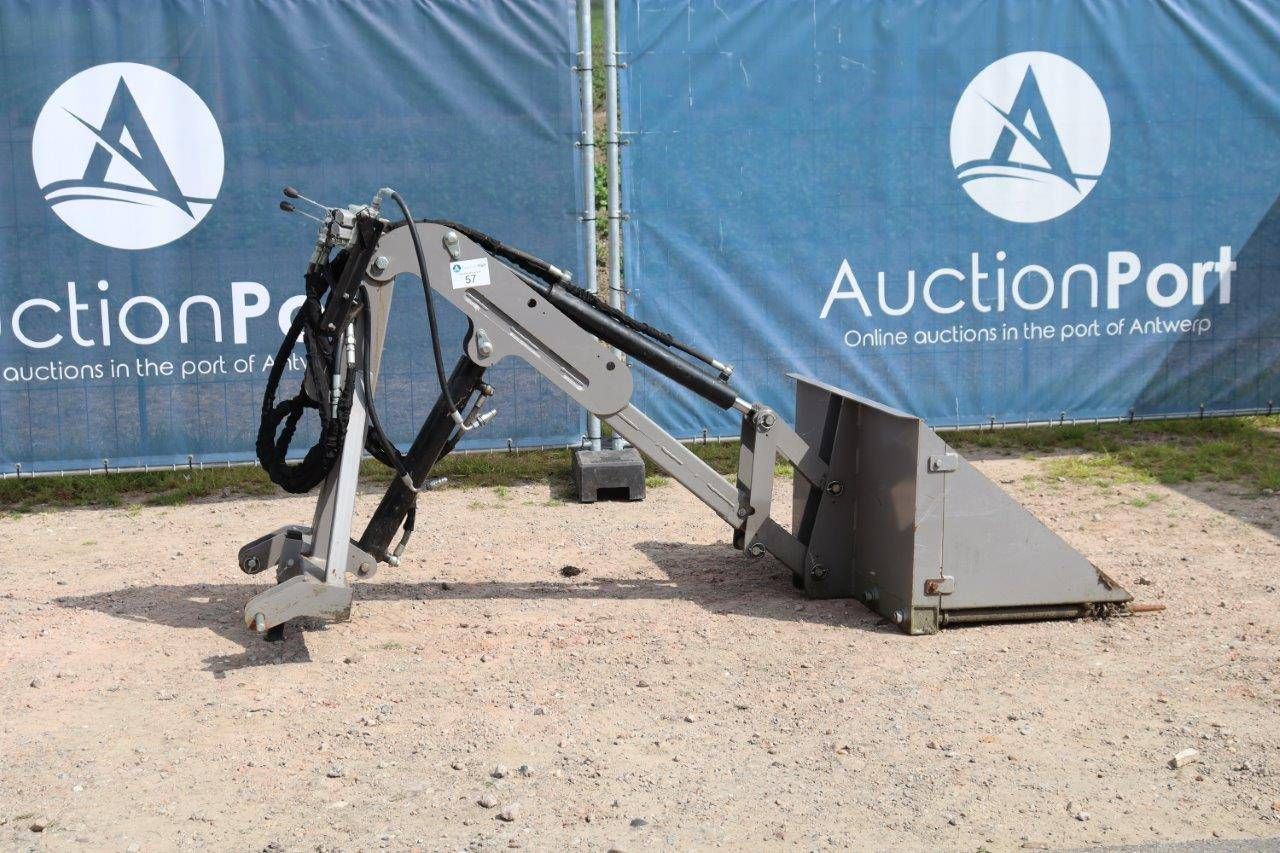 Rear loader Hydraulic bucket DPS350 Hydraulic 2021 with bucket and prong