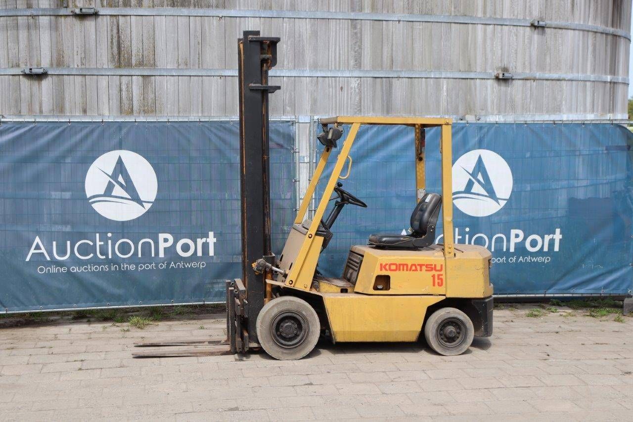 Forklift Komatsu FD15H-14 Diesel 1500kg 4m 1986