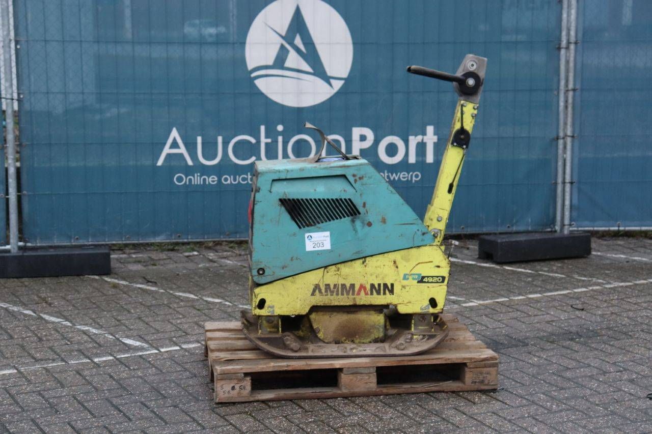 Trilplaat Ammann APR 4920 Diesel 2013