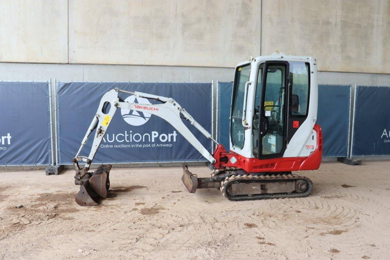 Mini digger Takeuchi TB216 Diesel 15.6hp 2015