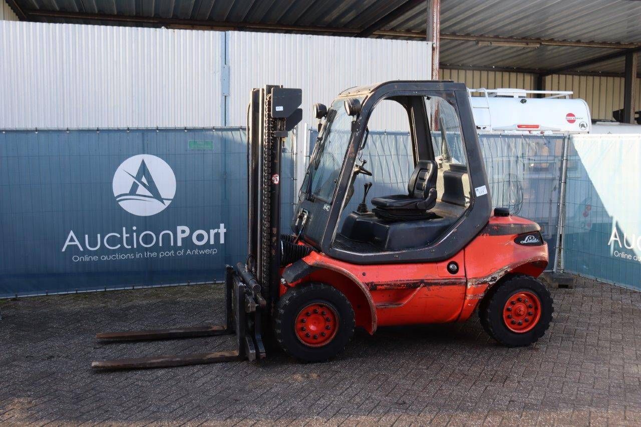 Forklift Linde H40D Diesel 4000kg 3.23m 1990
