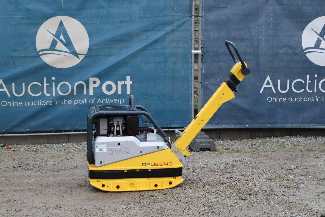 Vibratory plate Wacker Neuson DPU5545 Diesel 2016