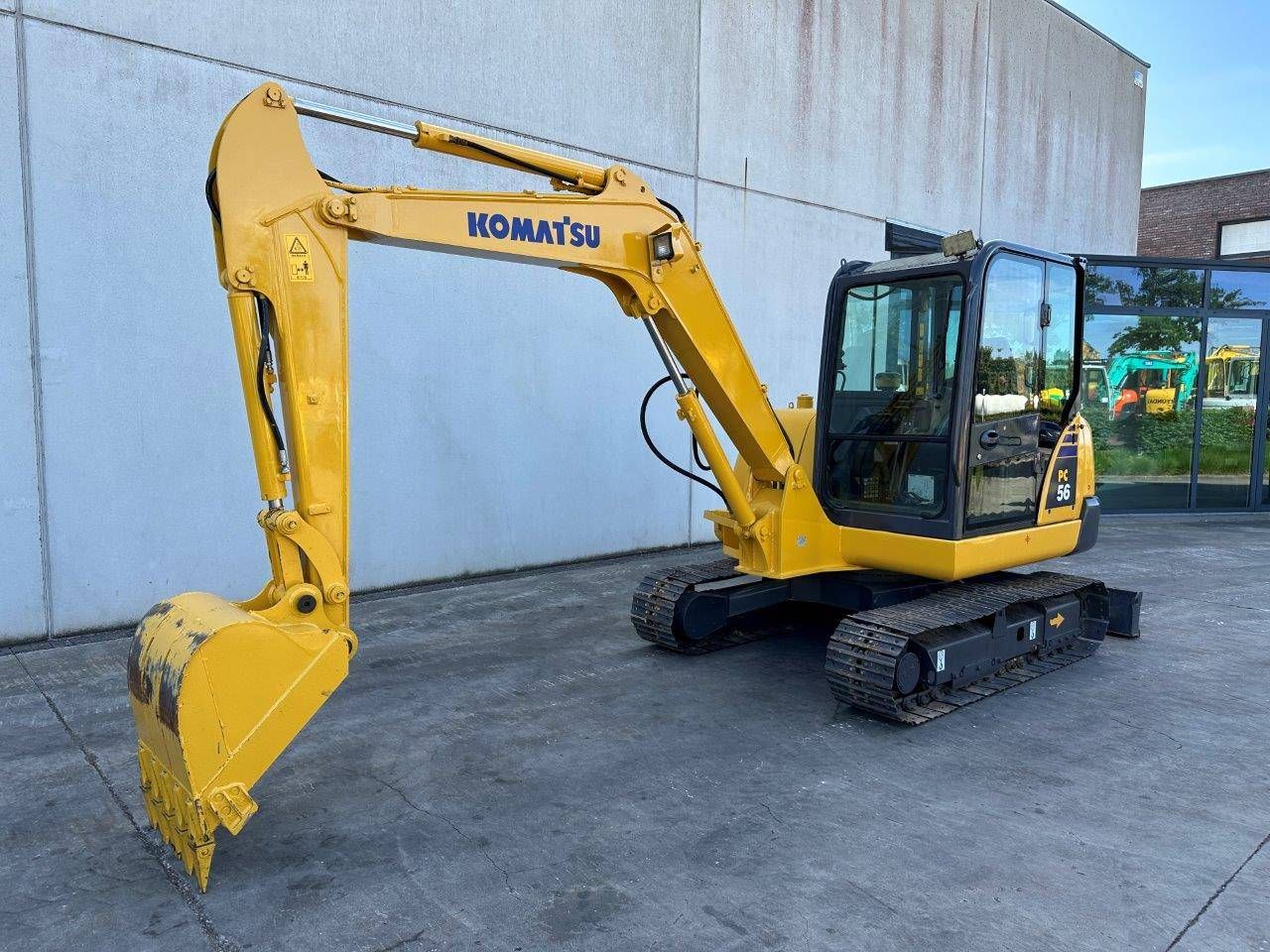 Crawler excavator Komatsu PC56-7 Diesel