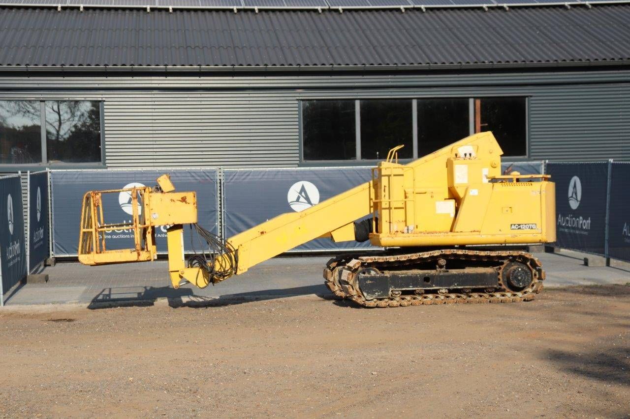 Telescopic aerial work platform Tadano AC-120TG Diesel 1991