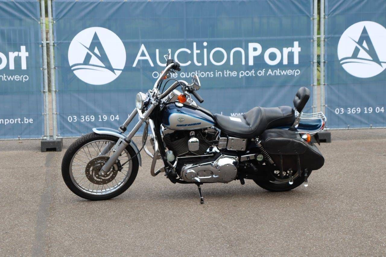Motorcycle Harley-Davidson Dyna Wide Glide Petrol 2001