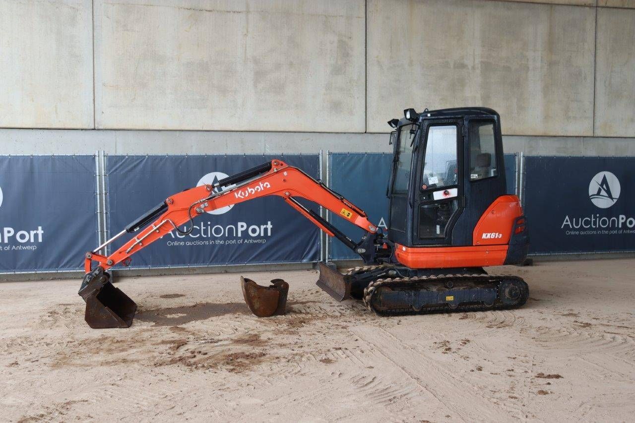 Mini digger Kubota KX61-3 Diesel 2015