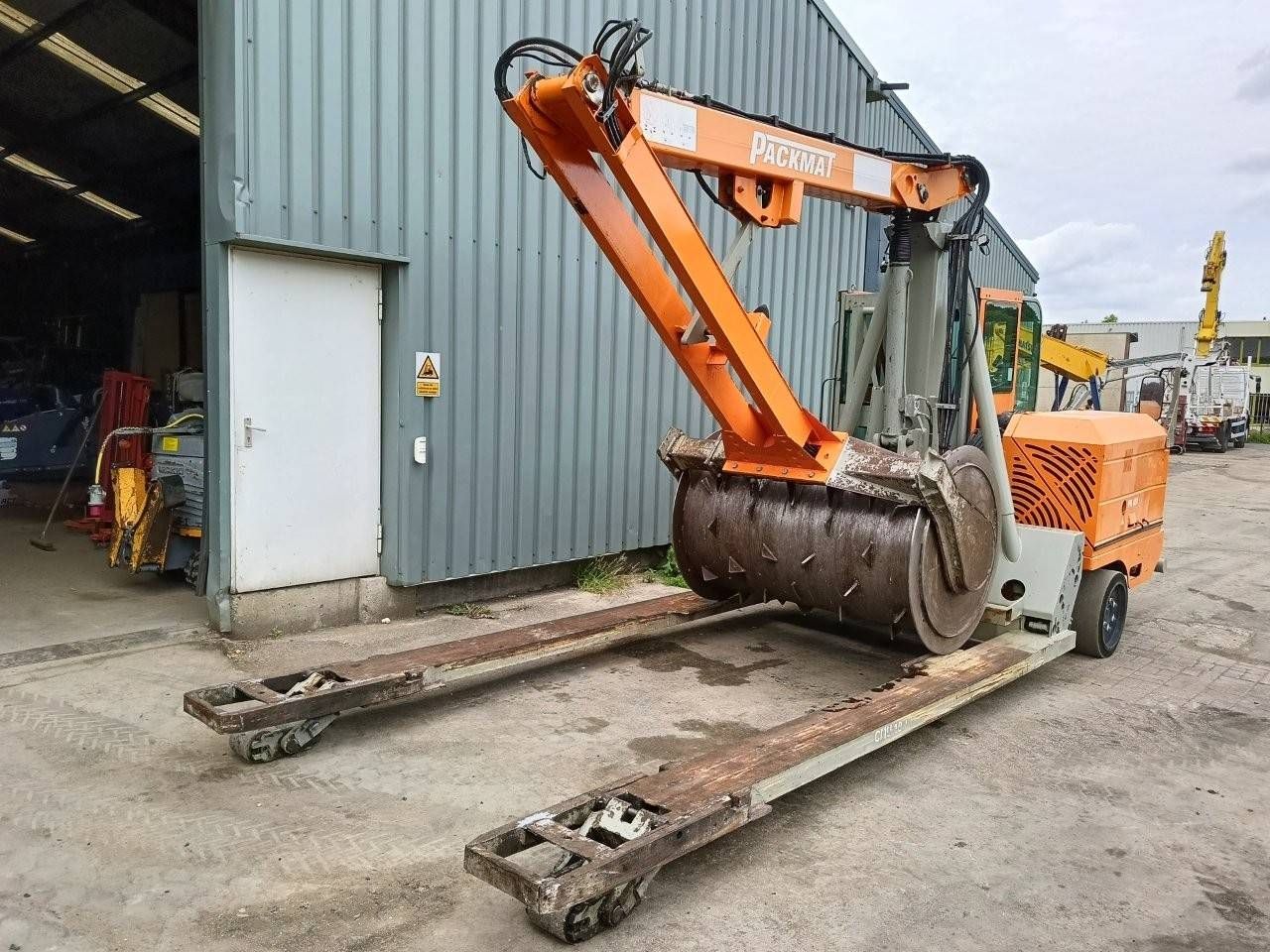 Container compactor Packmat PK451 Diesel 42kW 2017
