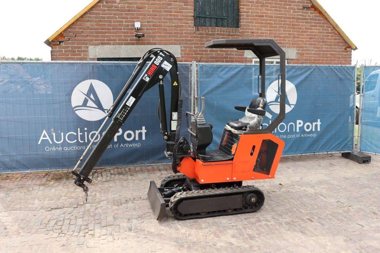 Mini digger Crawler XN10 Diesel 9.5hp 2021 with crane New