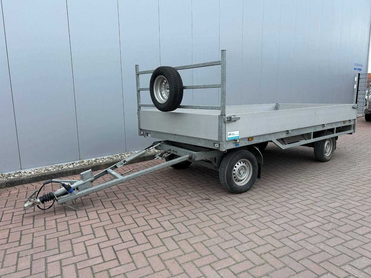 Flatbed trailer Hapert V2000