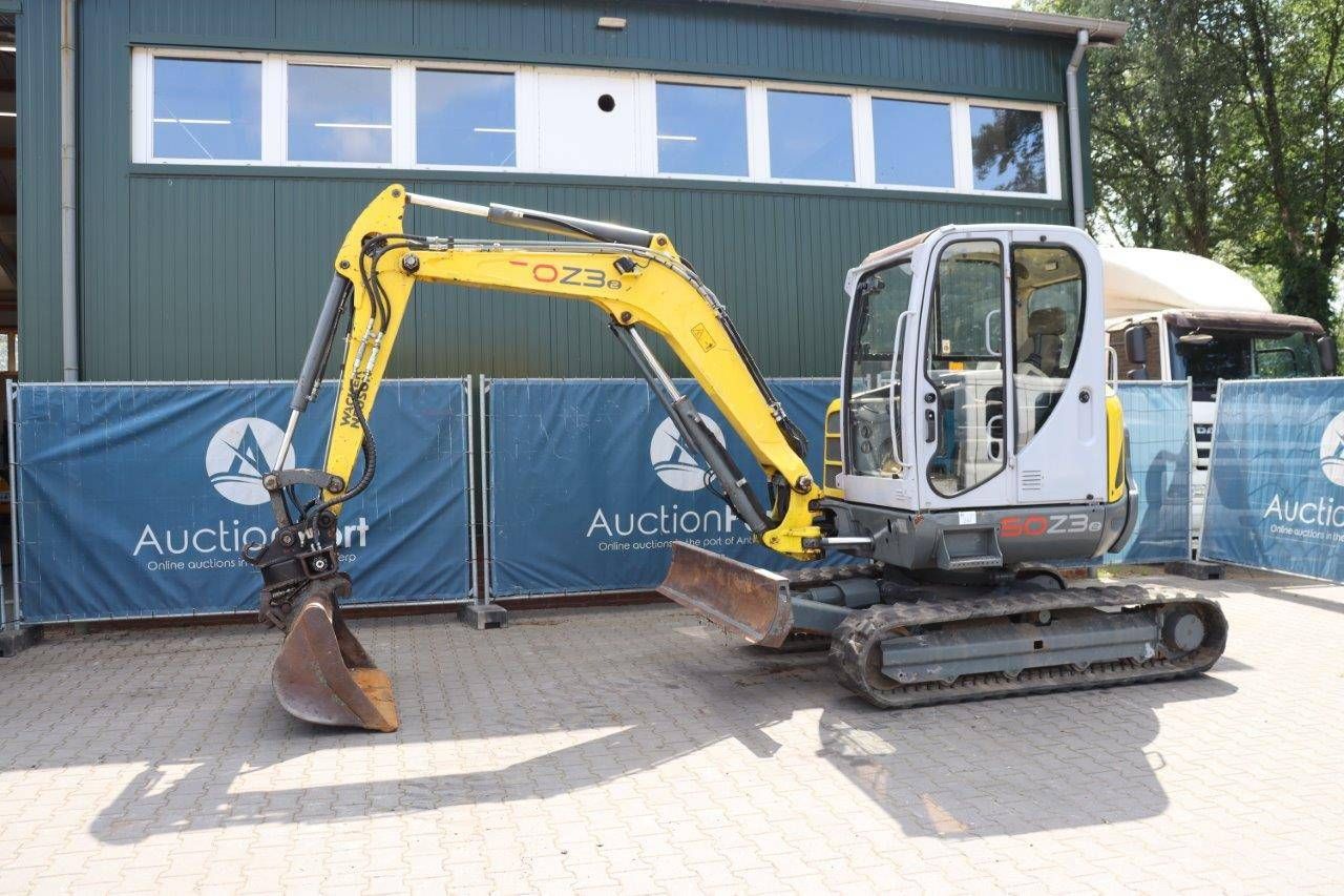 Crawler axle excavator Wacker Neuson 50Z3RD Diesel 39hp 2011