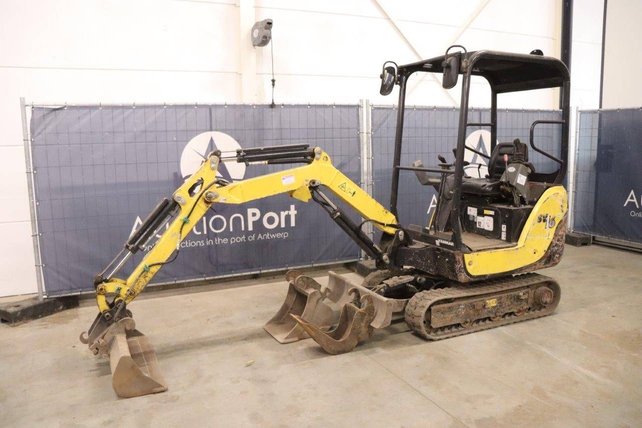 Mini digger Yanmar SV16 Diesel 16hp 2017
