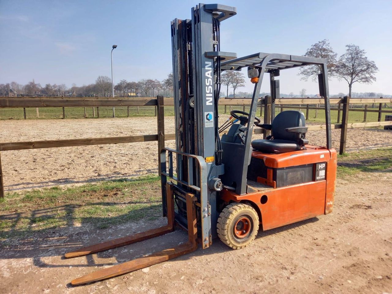 Forklift Nissan GNX1L18HO Electric 1750kg 5.15m 2001