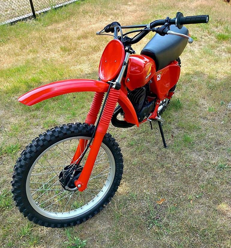 dirt bike Honda 'Elsinore' CR 125M (Margin)