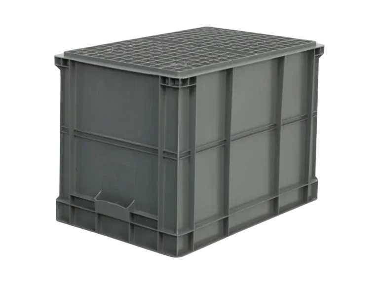 Magazijnbakken MKP-406 Kunststof 600x400x425mm (2x) Nieuw