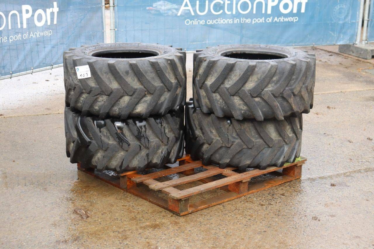 Tires for Wheel Loader Mitas 15-55/17 4 pieces (Margin)