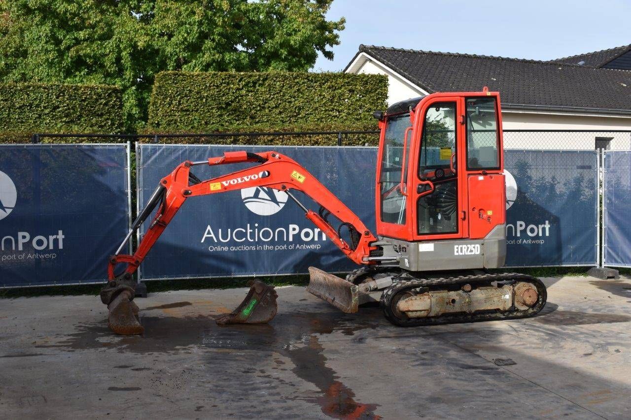 Mini digger Volvo ECR25D Diesel
