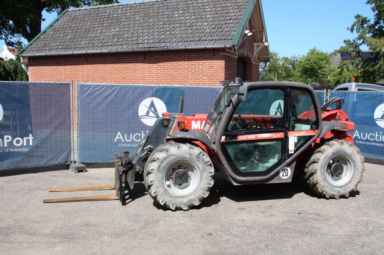 Telehandler Manitou MVT 628T Diesel 2800kg 6.3m 2006