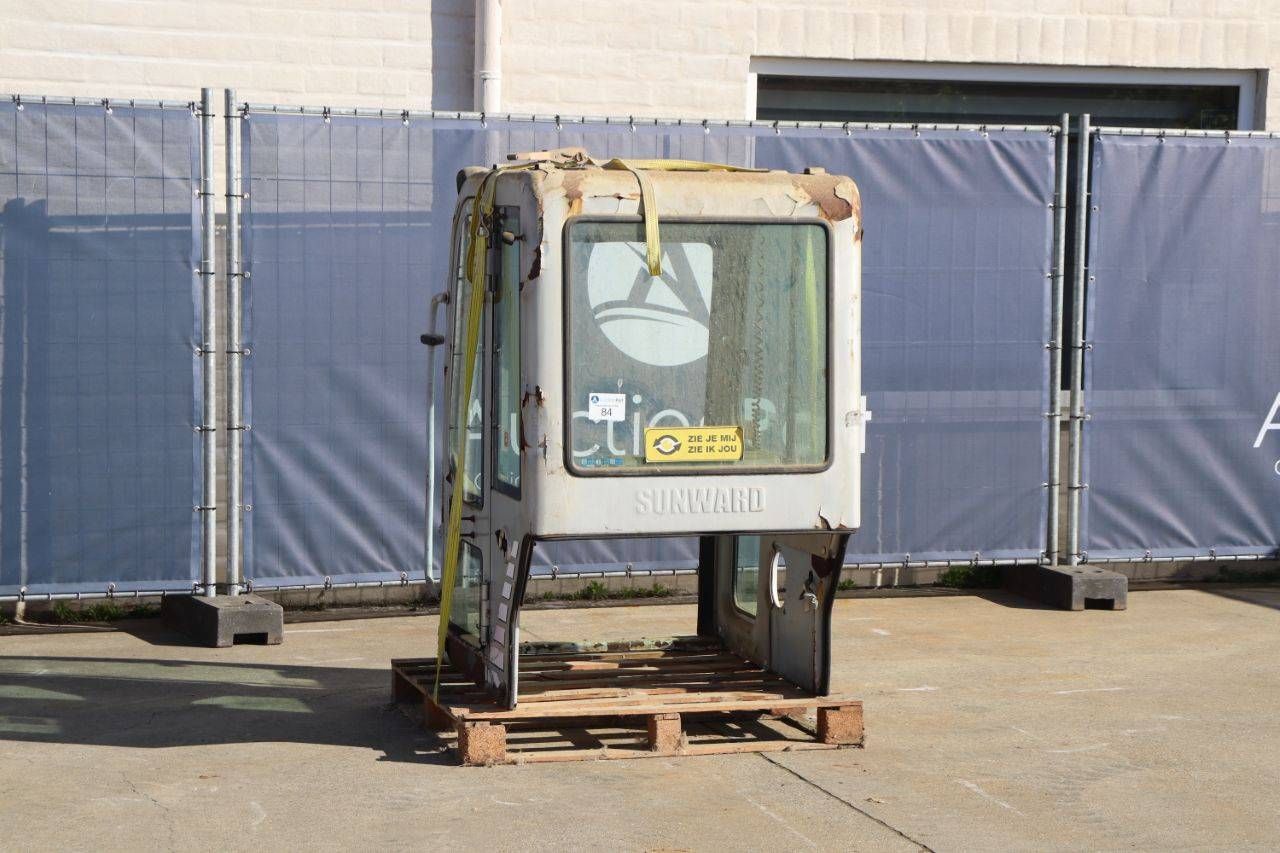 Sunward excavator cab