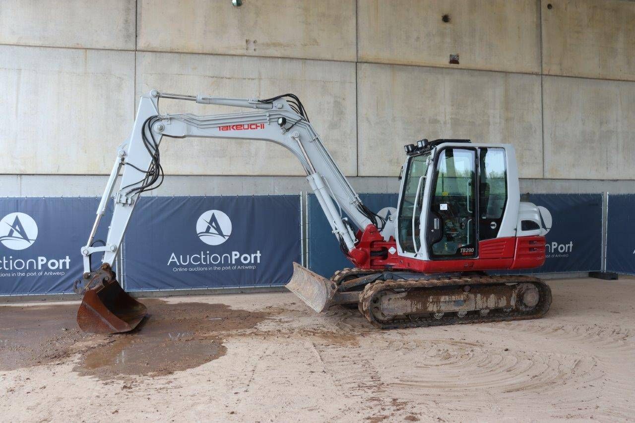 Crawler excavator Takeuchi TB290 Diesel 70hp 2016