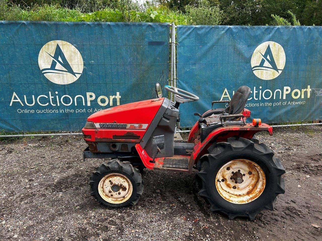 Mini tractor Yanmar ke-3 Diesel 17hp