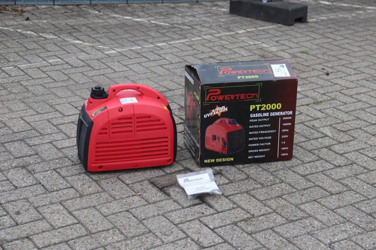 Generatore a benzina Powertech PT2000, nuovo