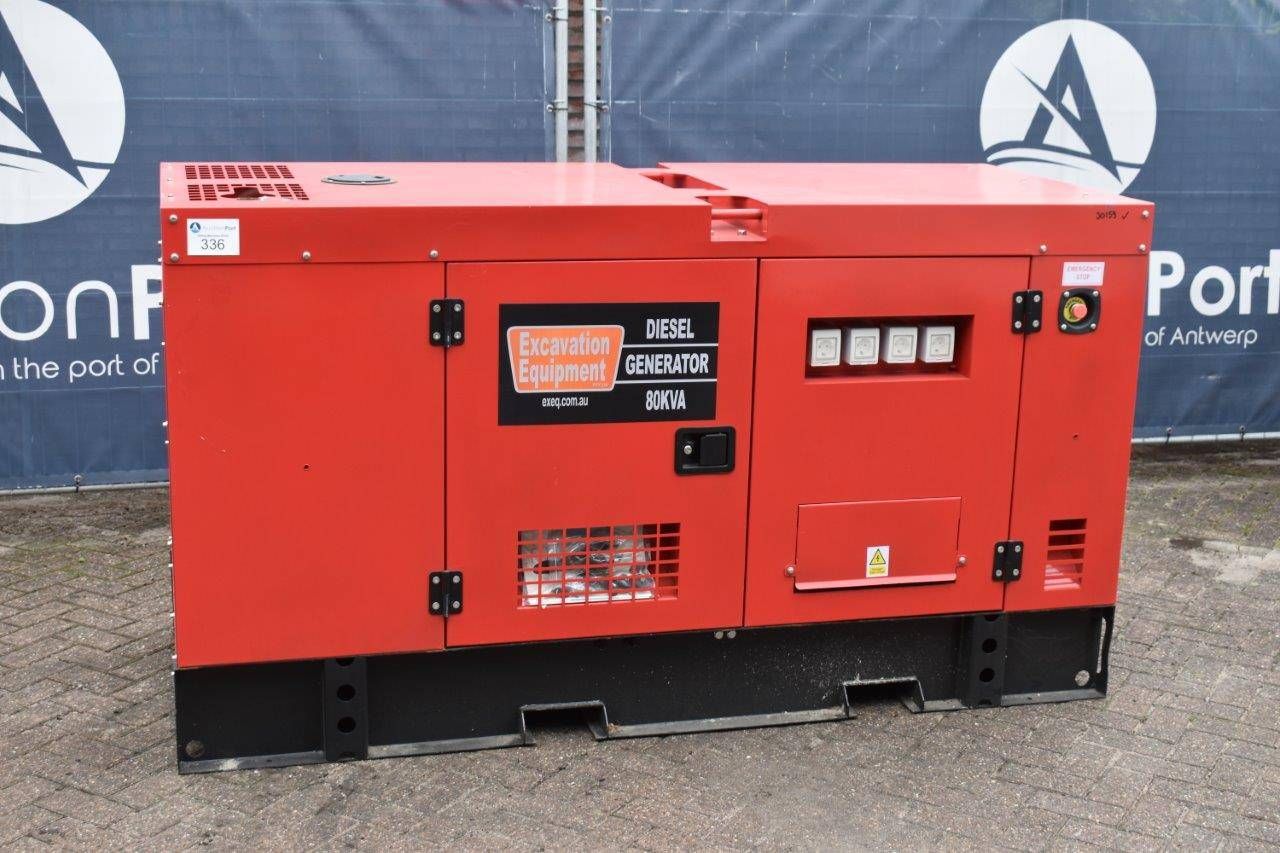 Generator Excavation Equipment GF3-80 Diesel 80kVA New