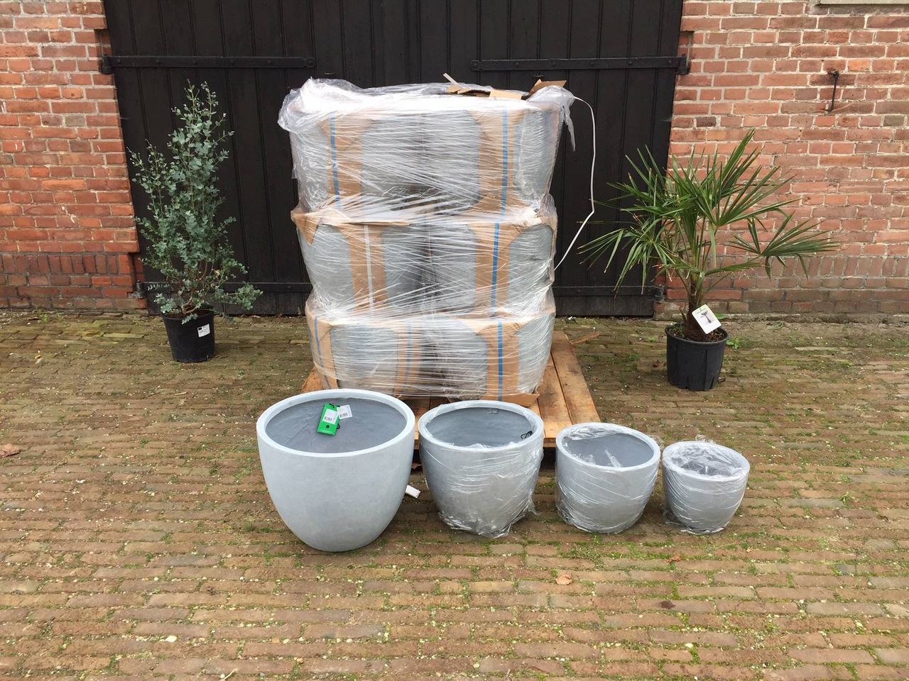Flower pots 48 pieces New (Margin)