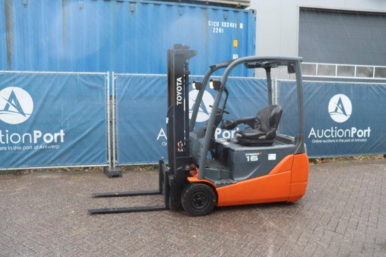 Forklift Toyota 8FBET16 Electric 1600kg 3.3m 2011