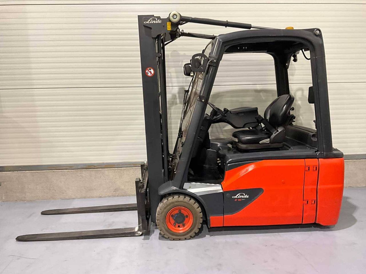 Forklift Linde E16L-02 Electric 1600kg 3.21m 2014