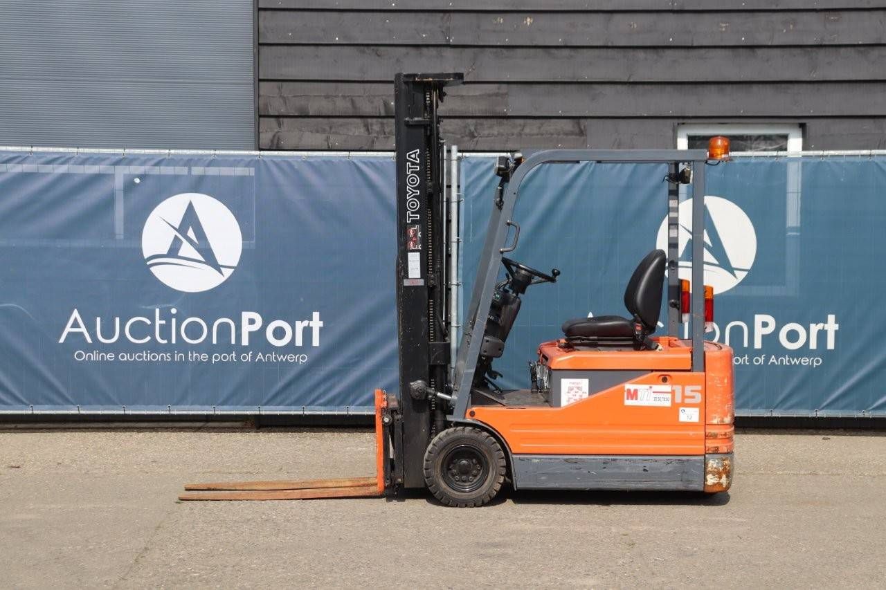 Forklift Toyota 5FBE15 Electric 1500kg 5.5m 1995