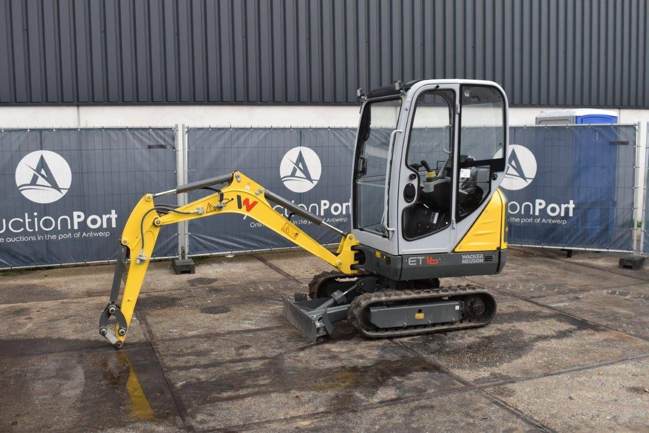 Mini digger Wacker Neuson E09-02 et16 Diesel