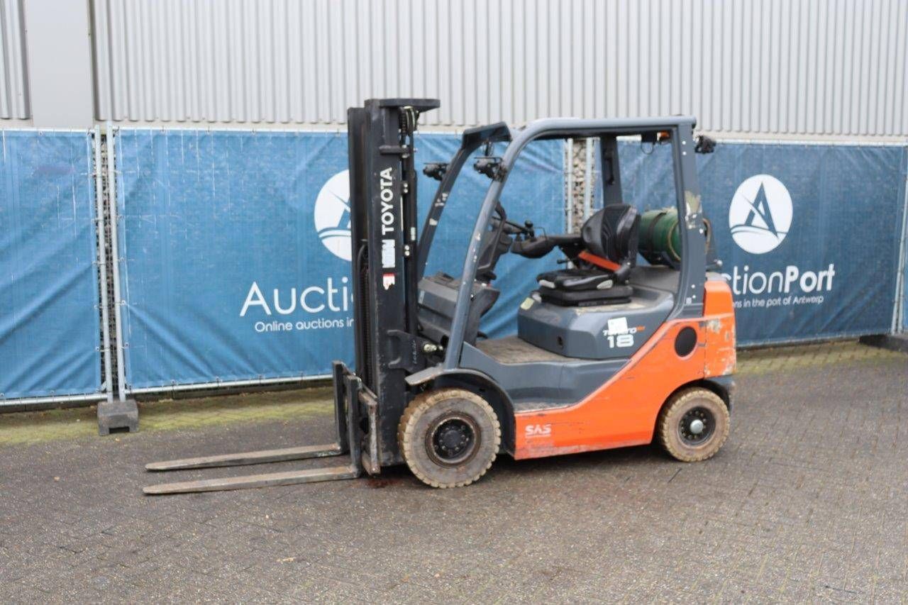 Forklift Toyota 06-8FG18F LPG 1750kg 4.5m 2018