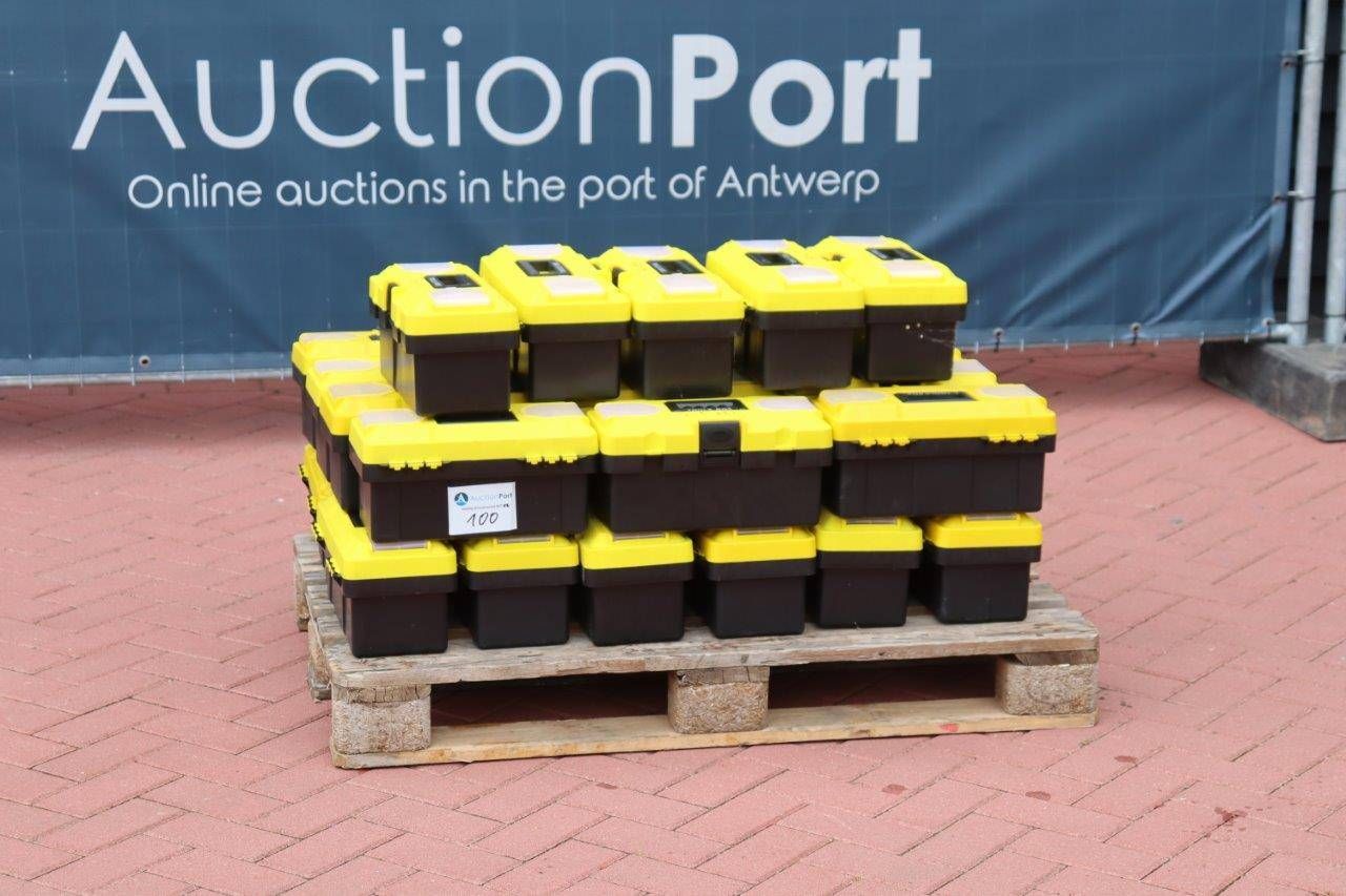 Pallet with Tool Boxes New